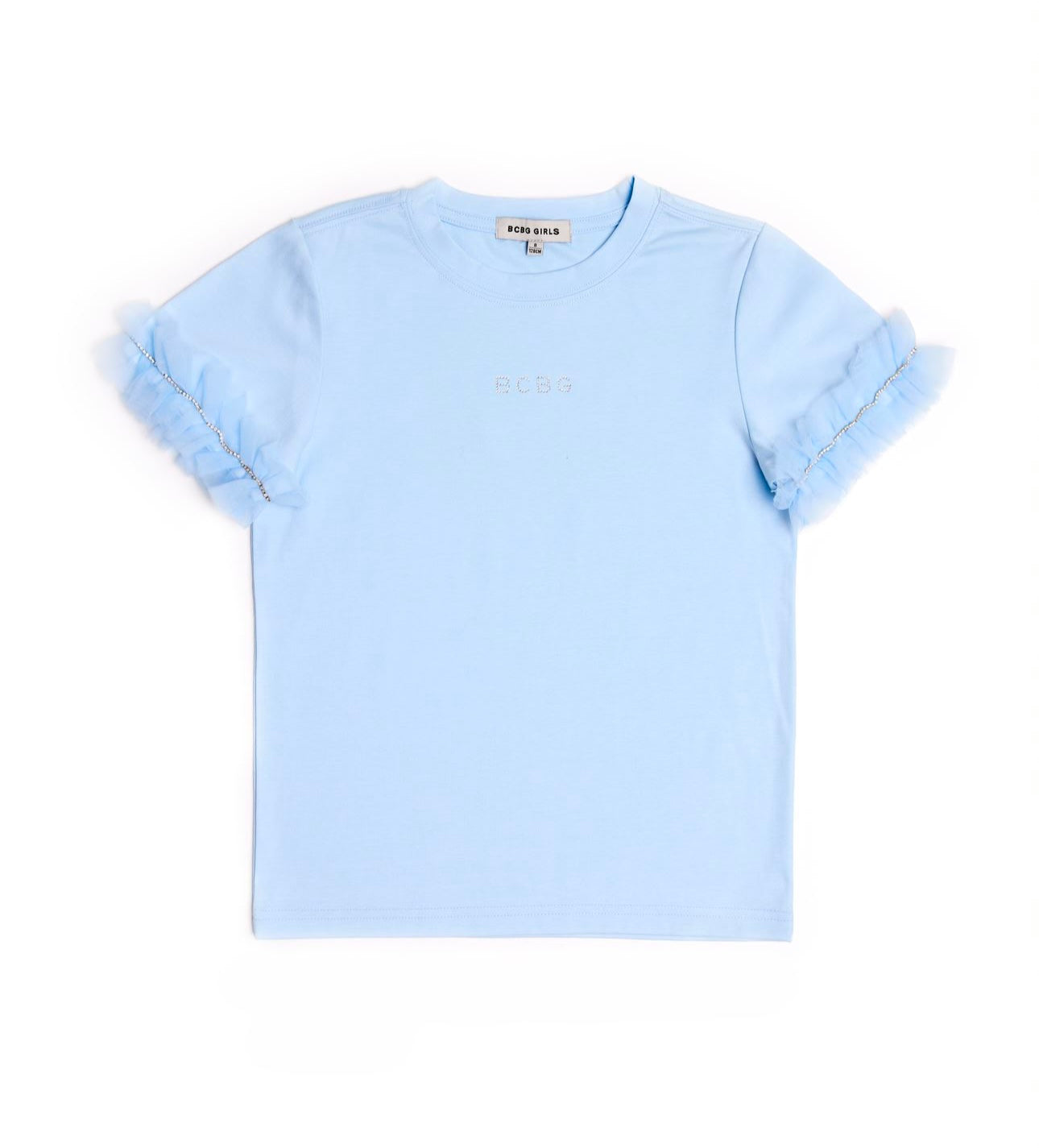 BCBGMAXAZARIA girls blue tulle T-shirt