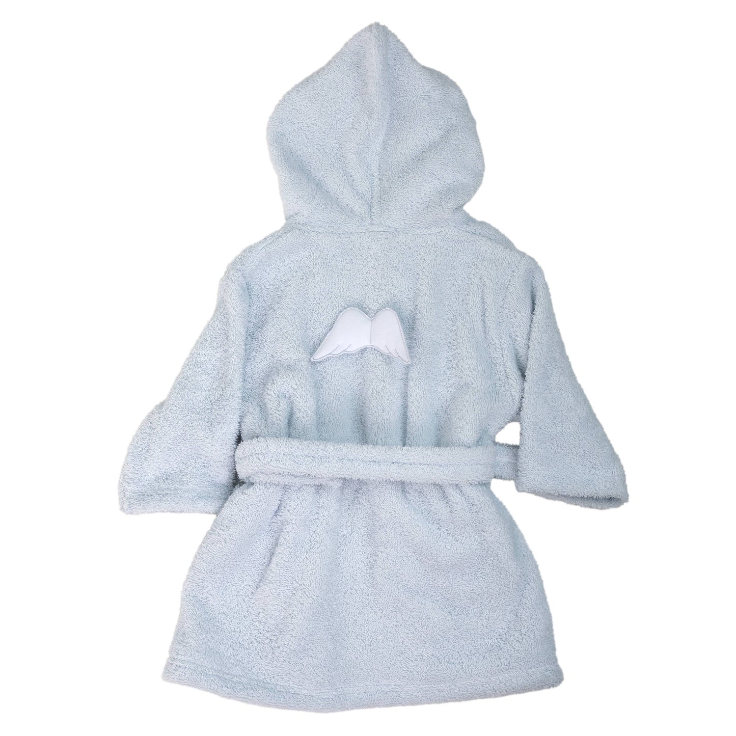 Baby gi angel wing blue towelling bathrobe
