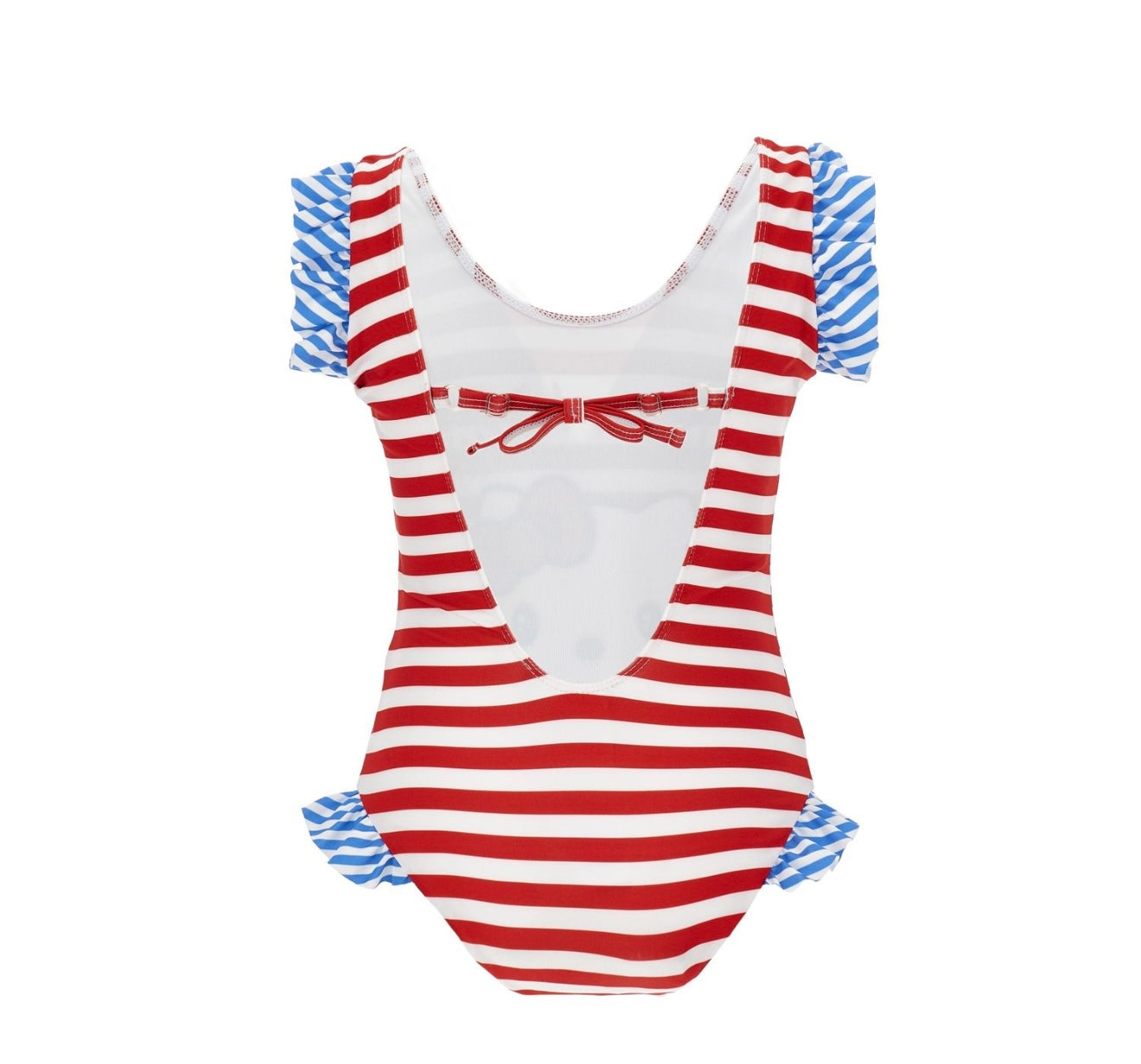 PRE ORDER - monnalisa hello kitty frilled swimsuit