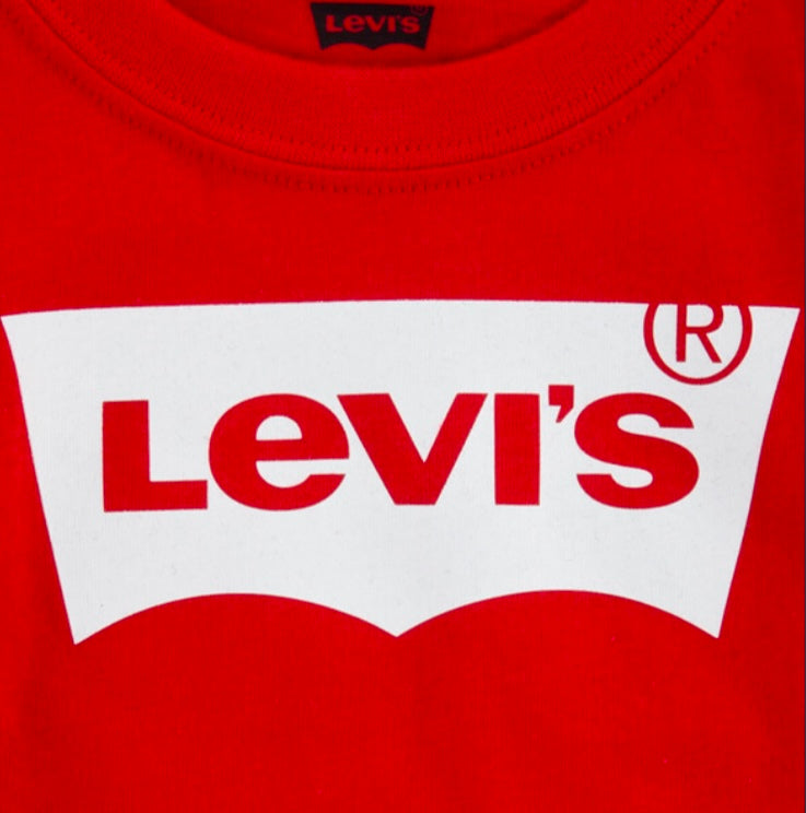 Levi’s red & white cotton T-shirt
