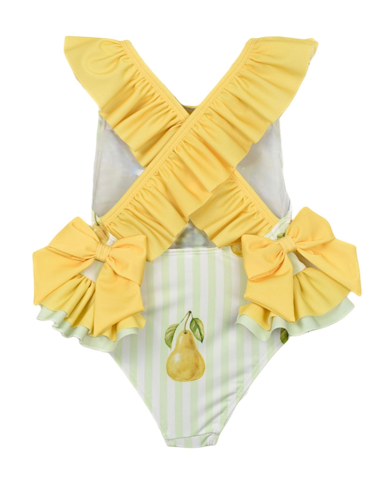 PRE ORDER - meia pata pears ‘Barbados’ frilled swimsuit