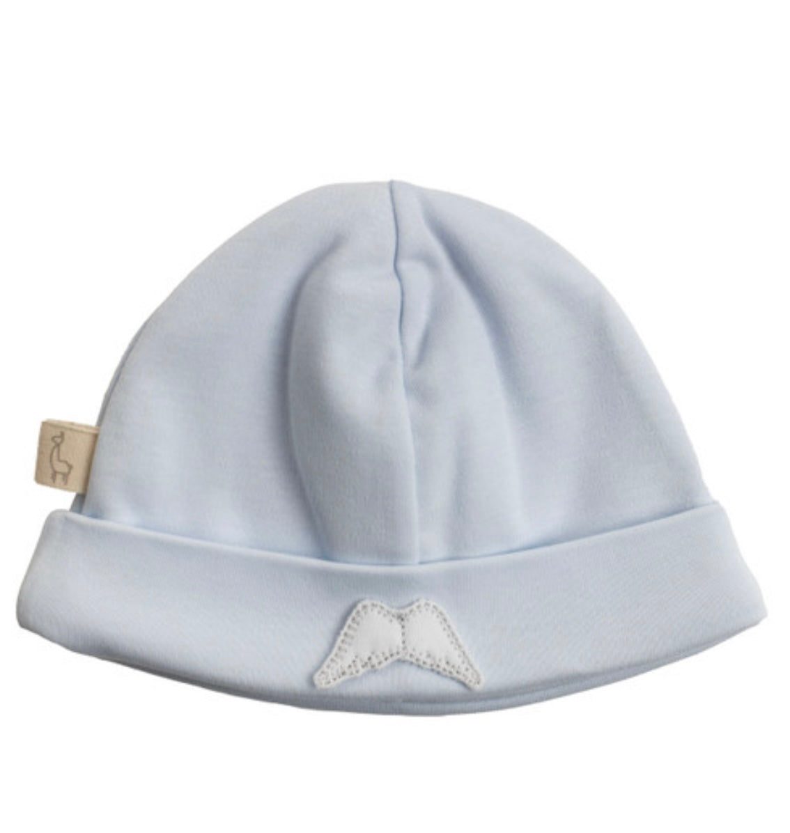 Baby Gi blue cotton angel wing hat