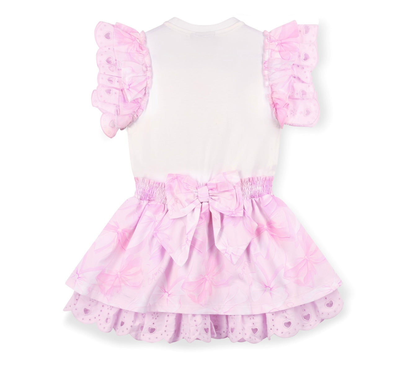 Adee ‘Remi’ bow print dress