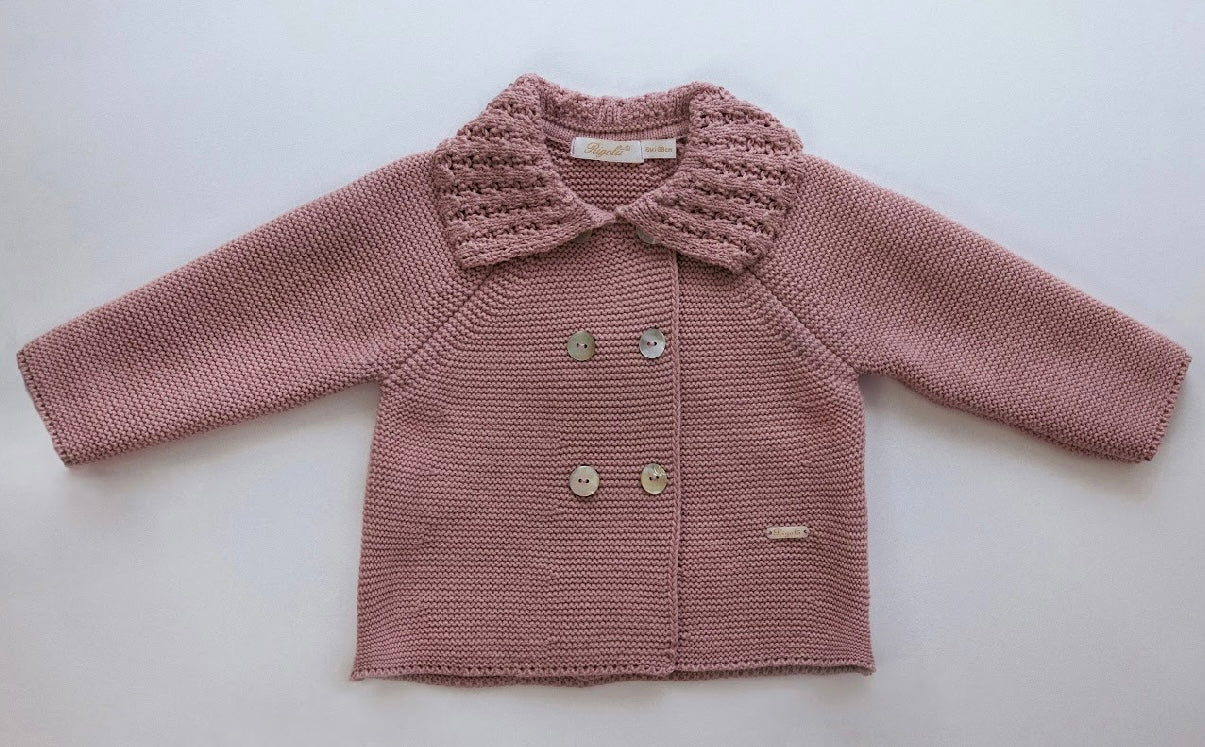 Rigola dusky pink cardigan