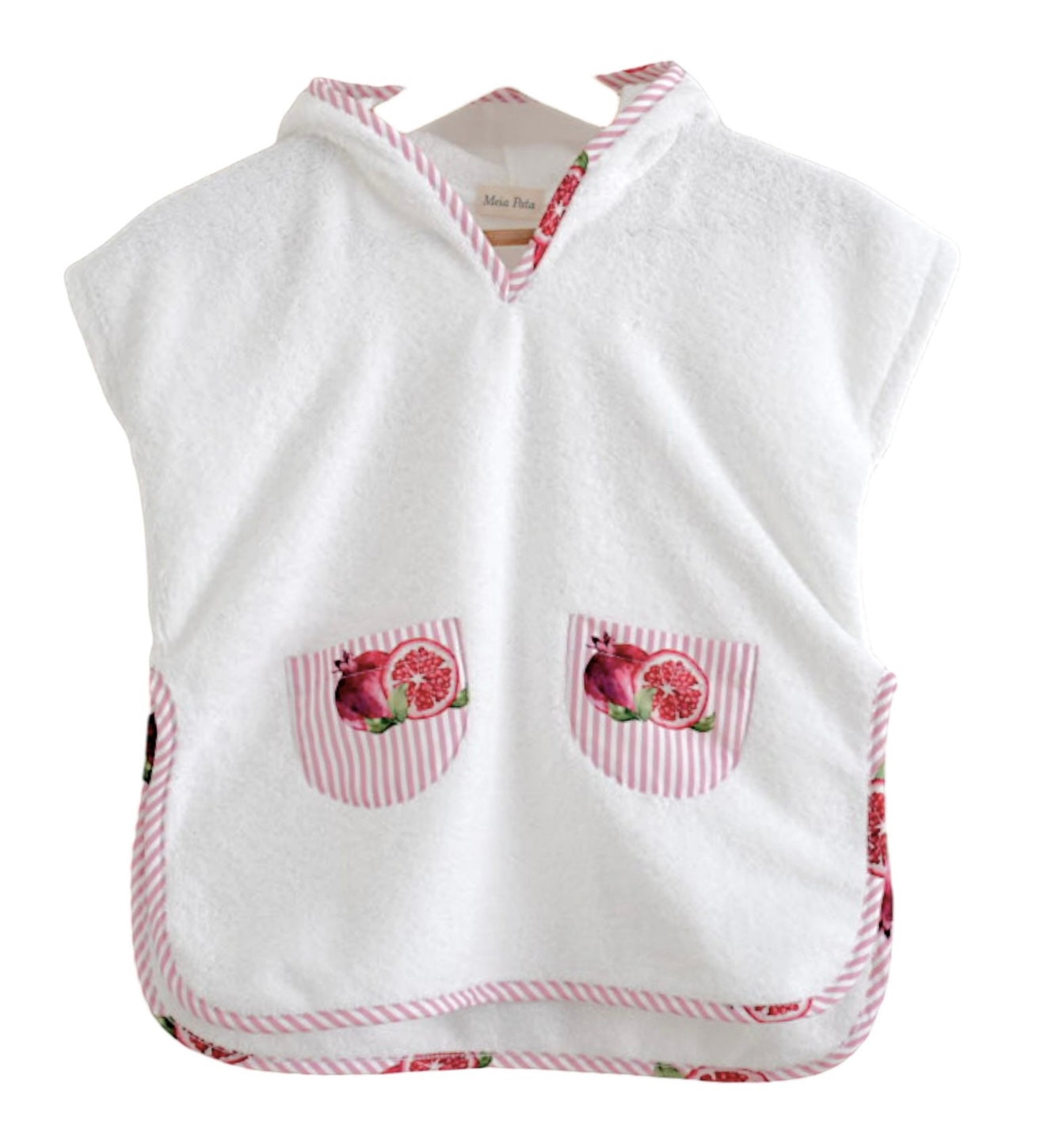 PRE ORDER - meia pata pomegranate poncho