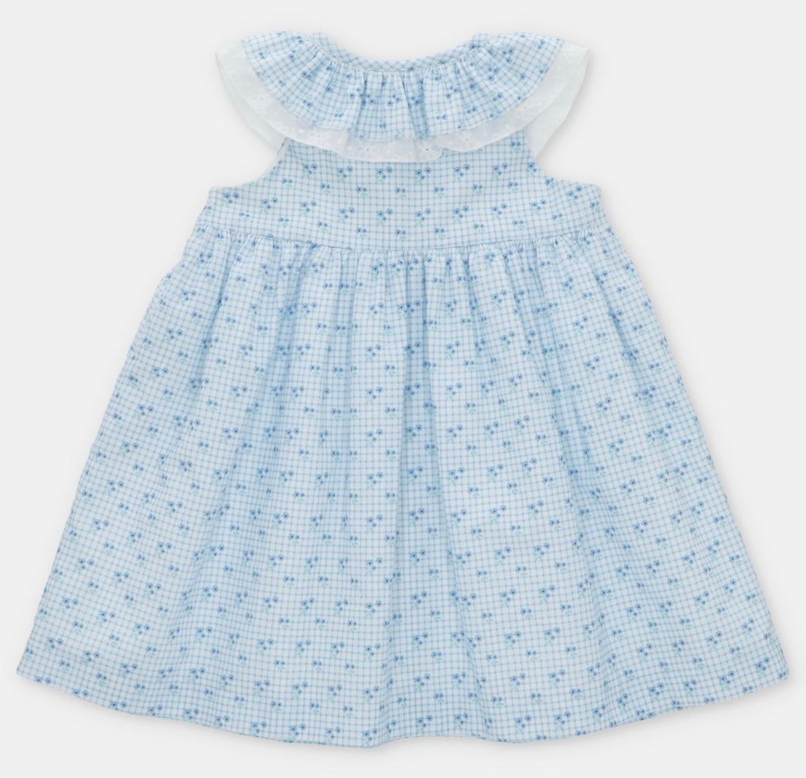Martin aranda blue floral summer dress