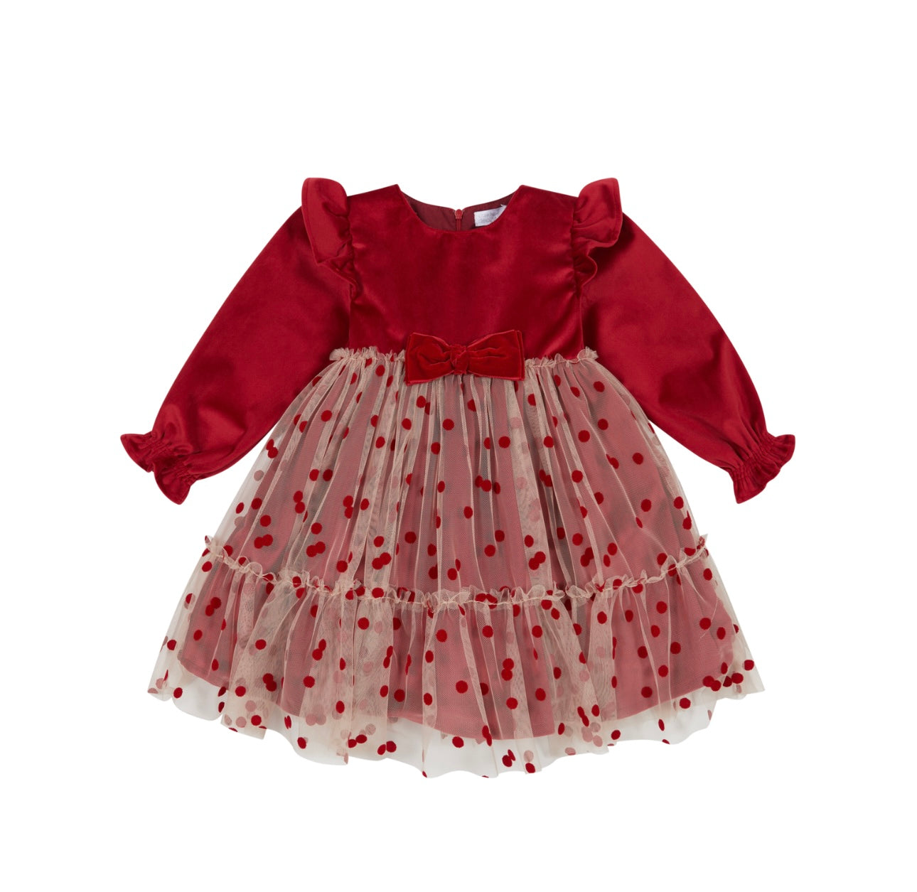 Chic by Deolinda red polka dot dress