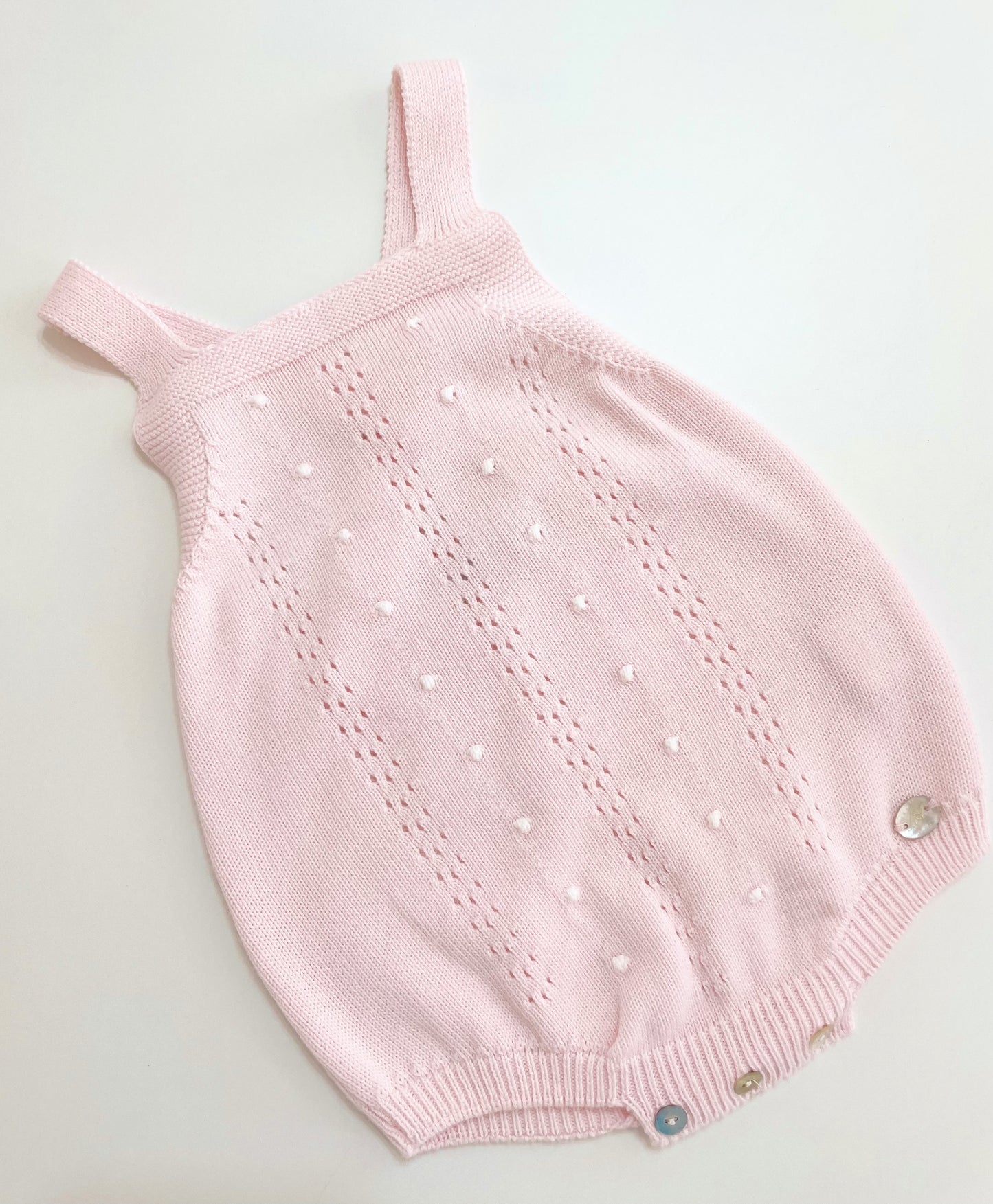 Martin aranda pink knit romper