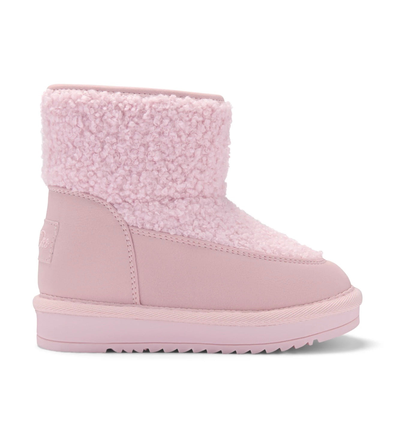 Adee pink teddy boots