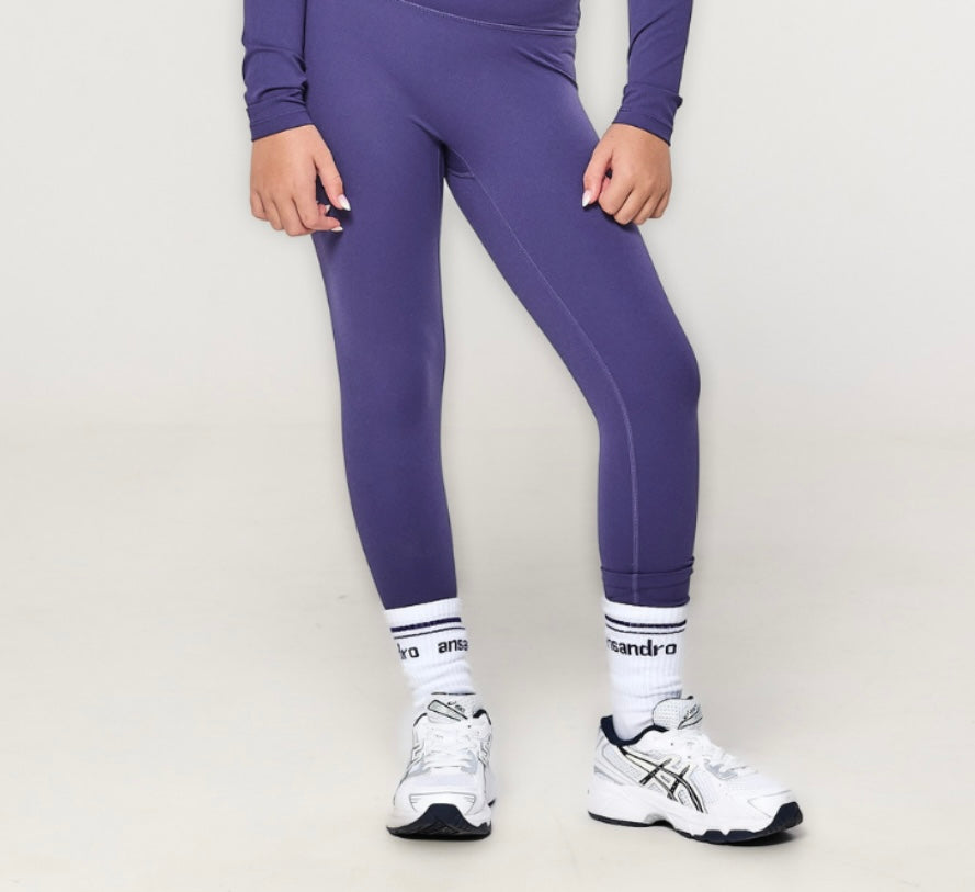 Ansandro shadow violet socks