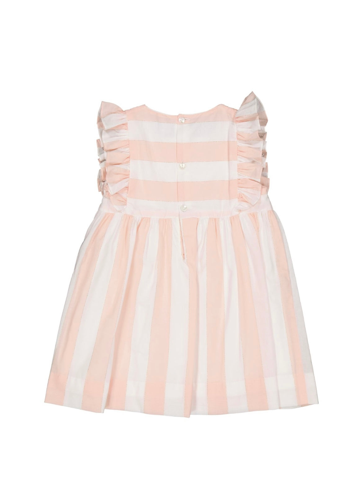 Kidiwi ‘Lea’ striped smocked dress