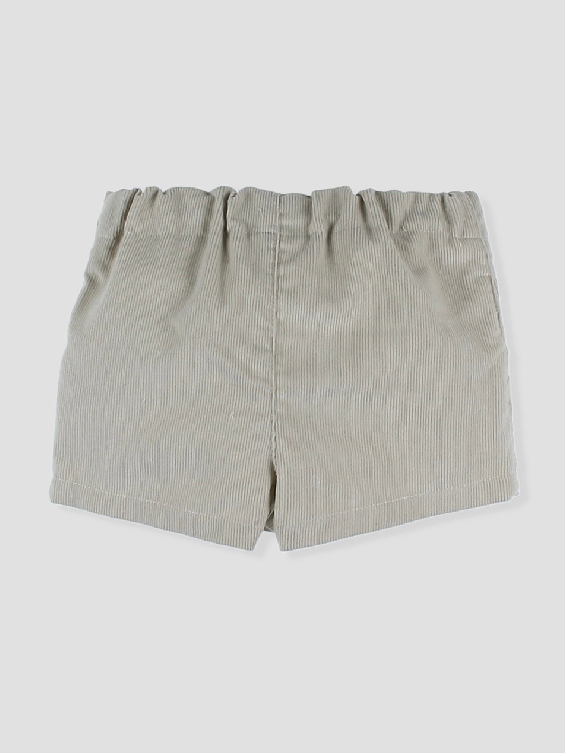 Foque beige corduroy shorts