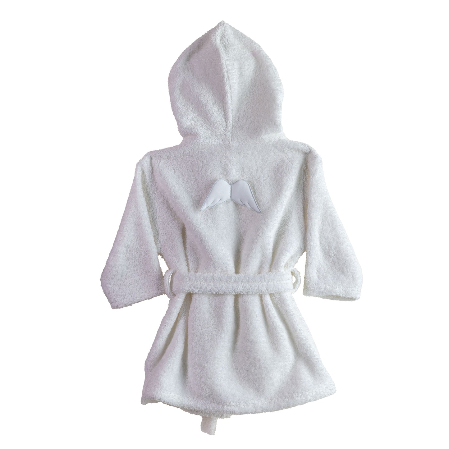 Baby gi angel wing white towelling bathrobe
