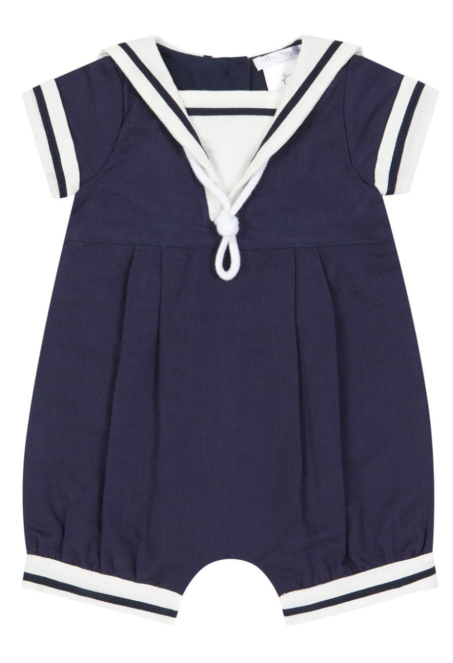 Chic by Deolinda boys navy sailor suit