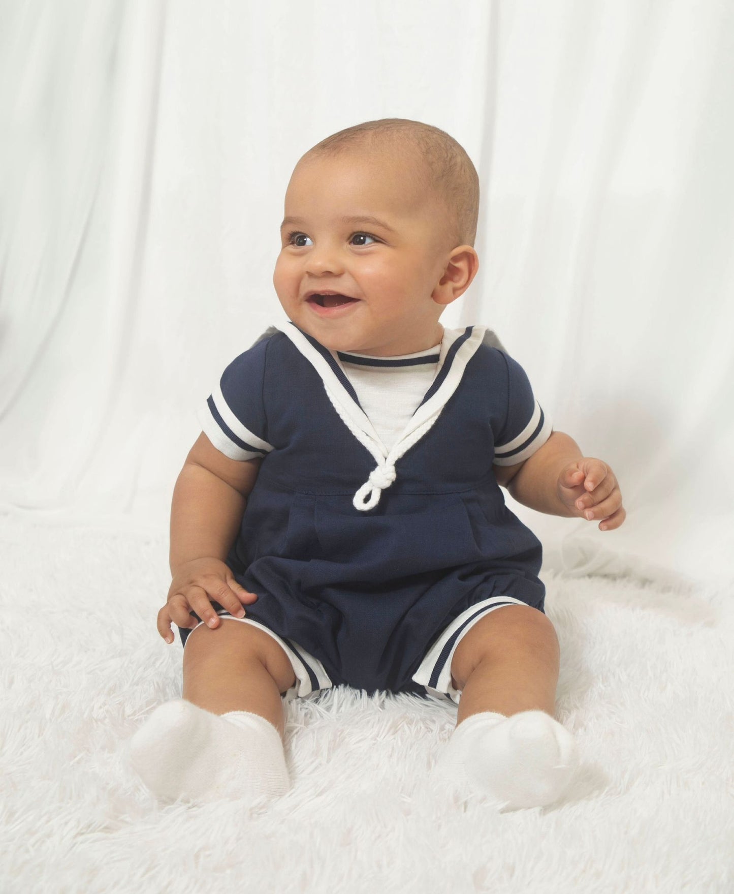 Chic by Deolinda boys navy sailor suit
