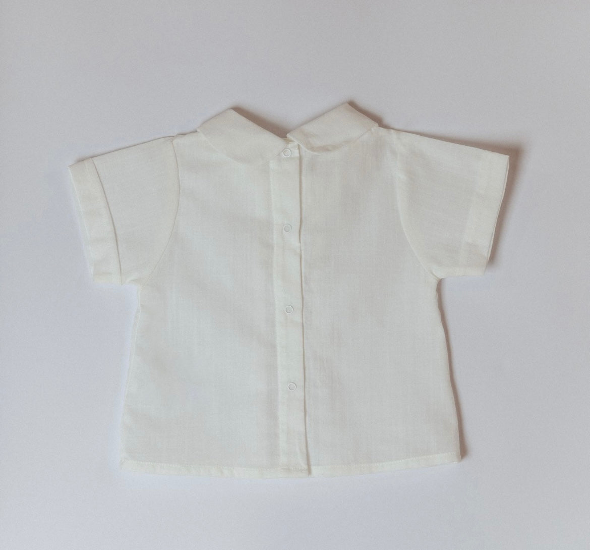 Rigola boys beige linen dungaree set