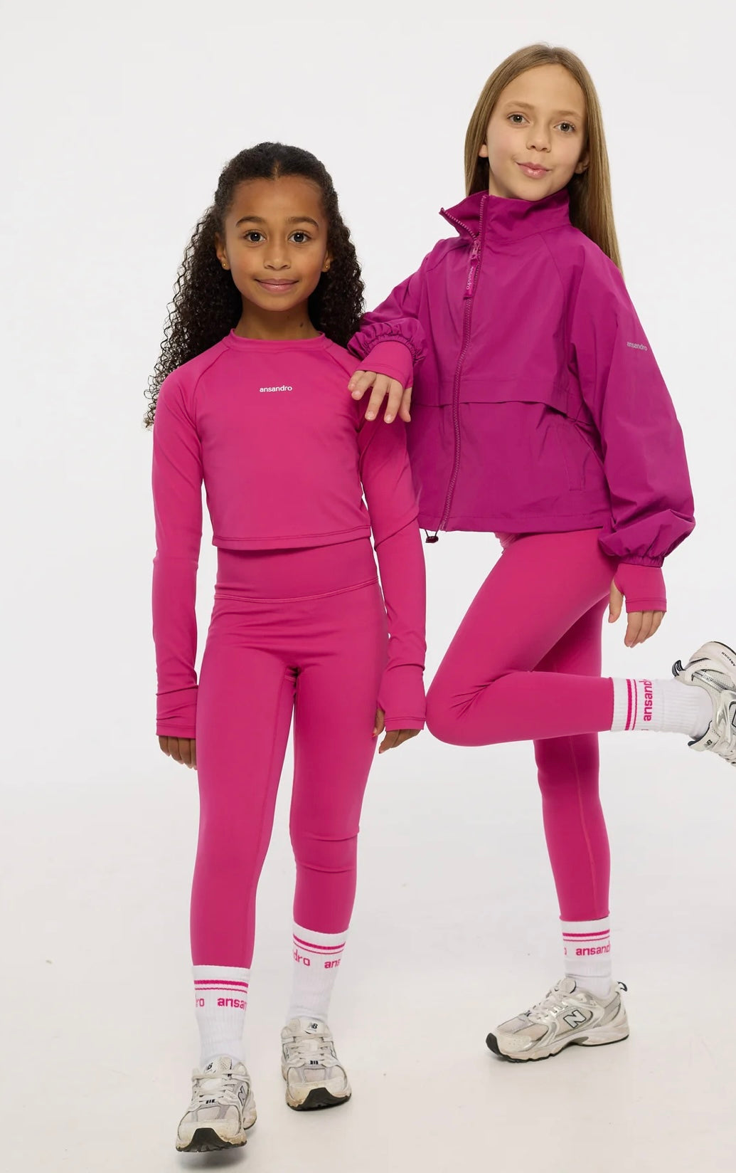 Ansandro winter berry smooth legging set