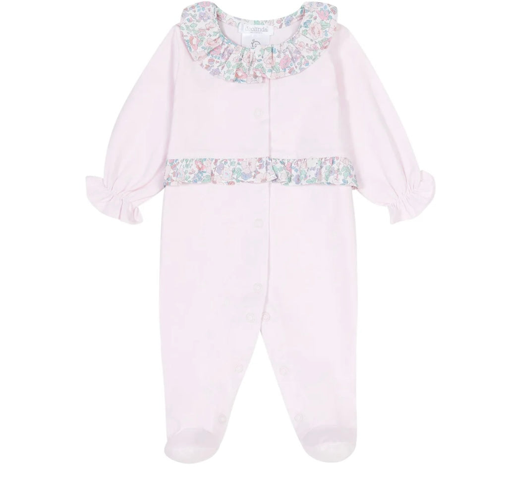 Deolinda gardenia floral babygrow