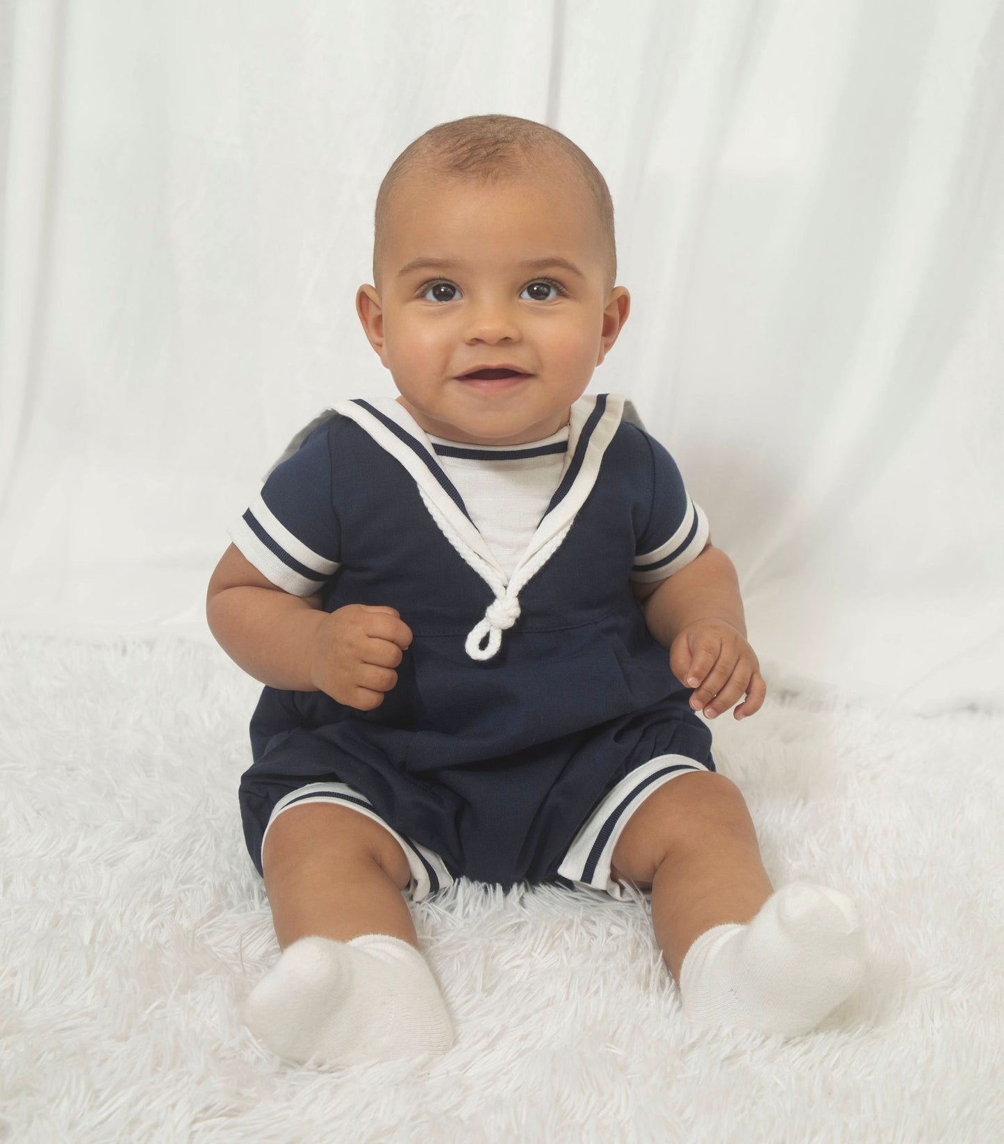 Chic by Deolinda boys navy sailor suit