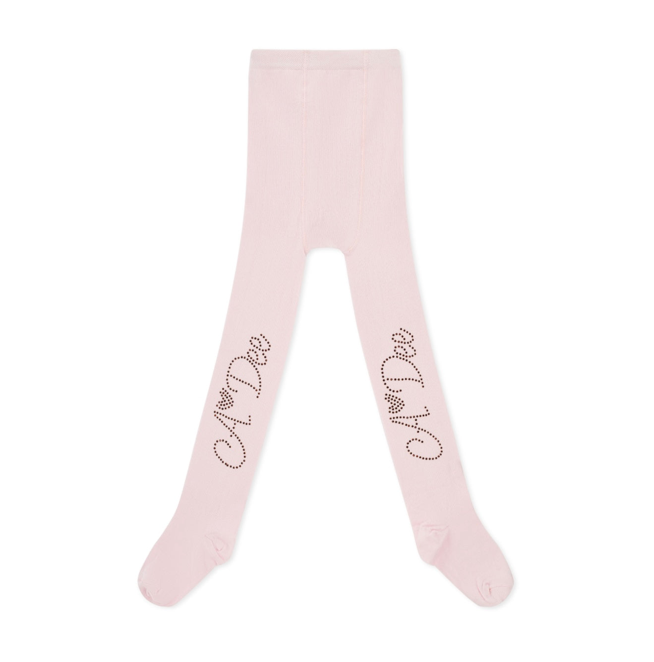 Adee pink diamanté Adee logo tights