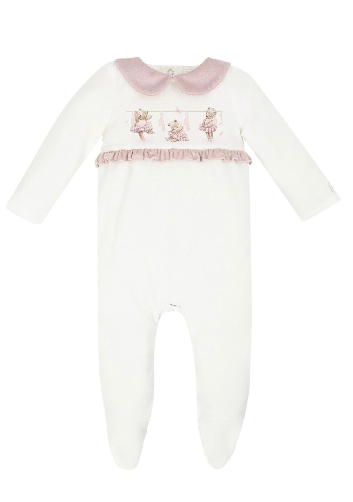 Jamiks baby girls ‘Charlene’ babygrow