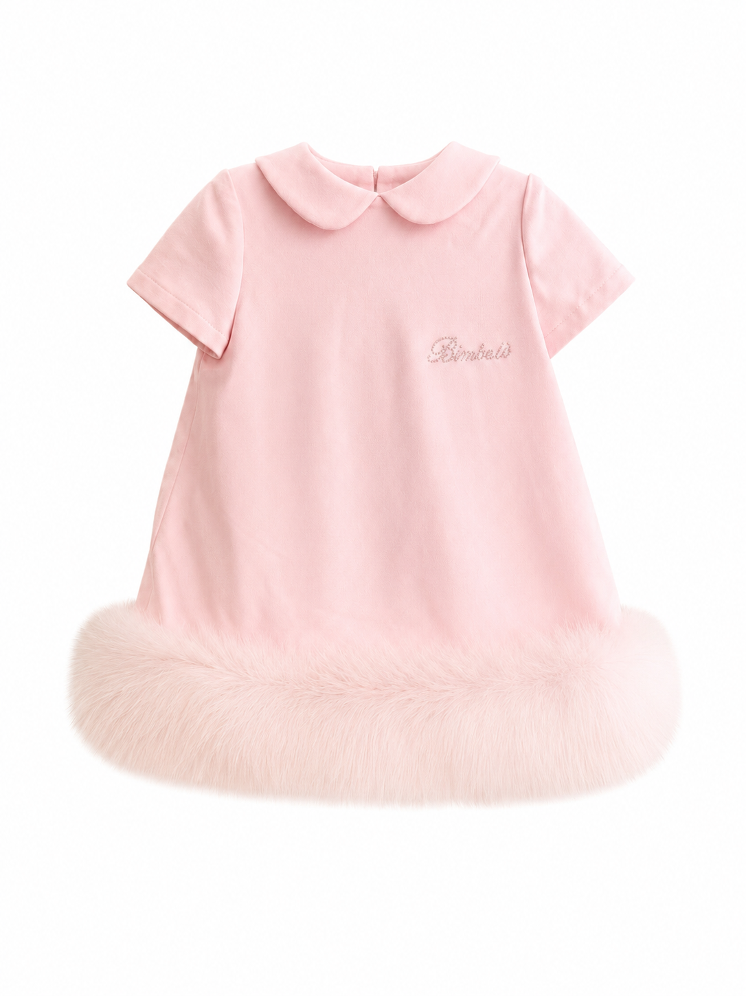 Bimbalo pink fur dress