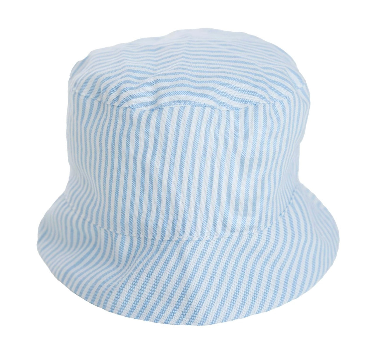 Baby Gi blue & white striped cotton bucket hat
