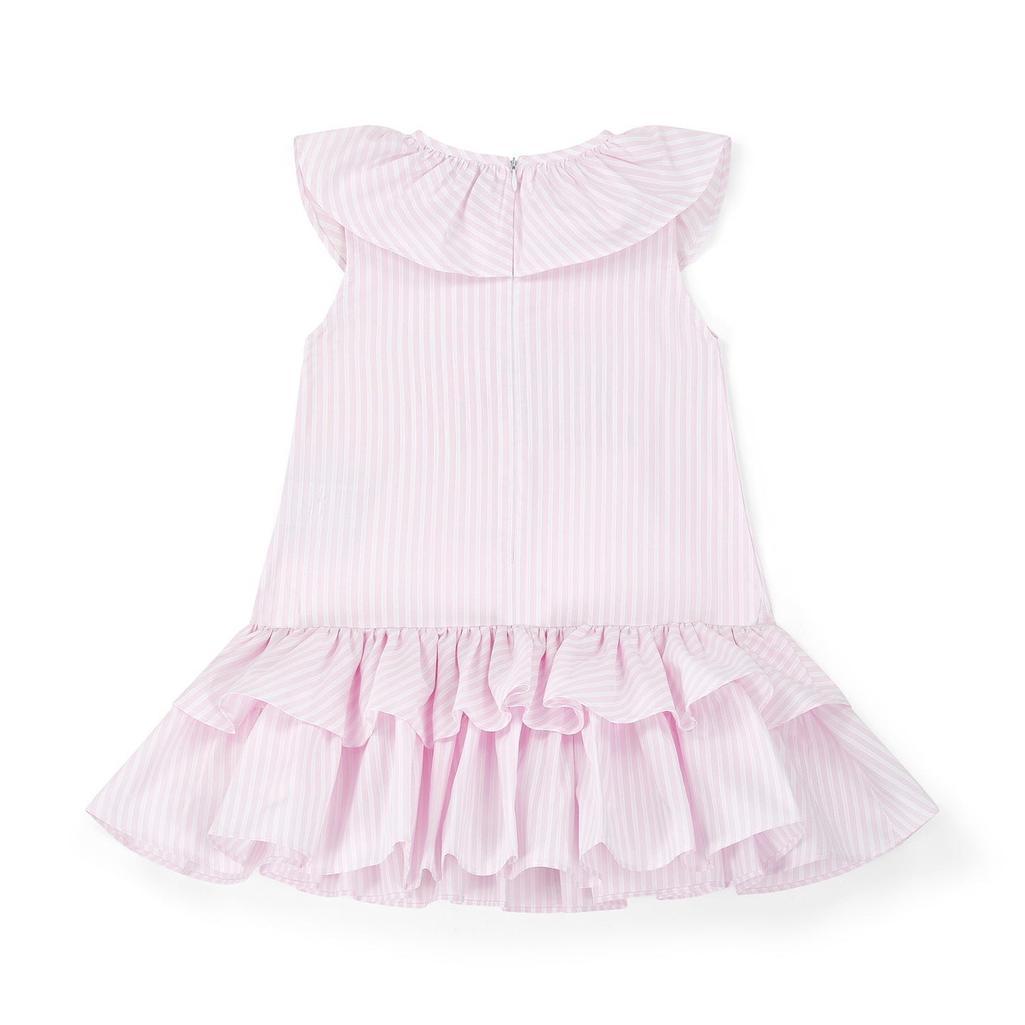 Adee heavenly hydrangea pink seersucker dress