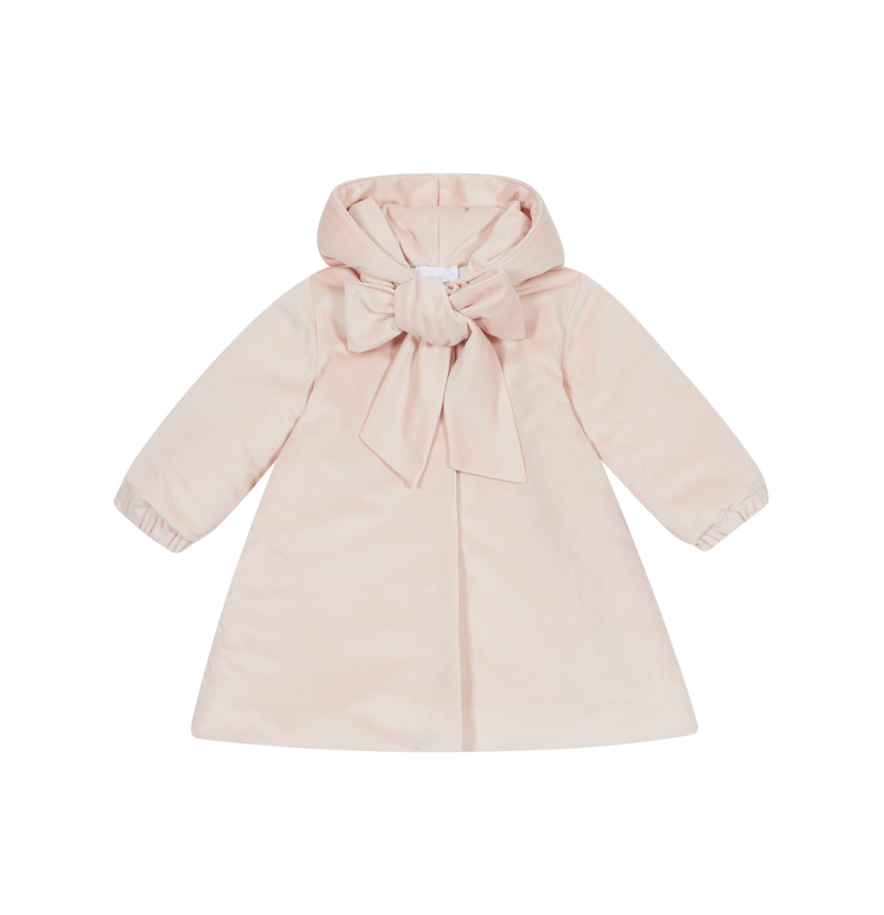 Deolinda pink bow coat