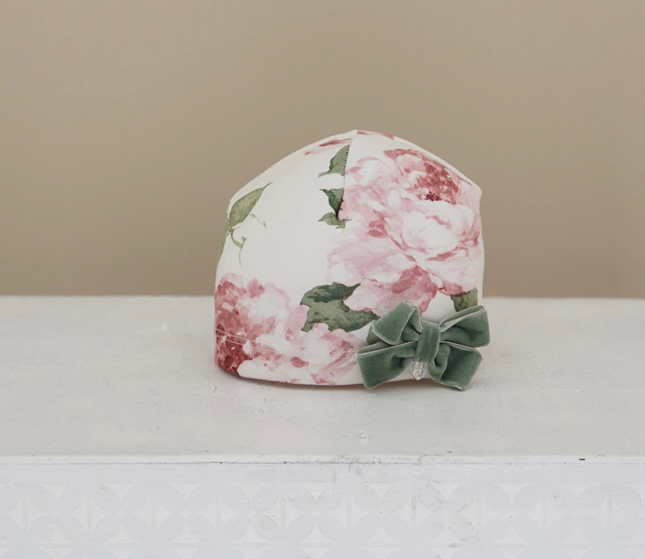 Ninnaoh roses bow hat