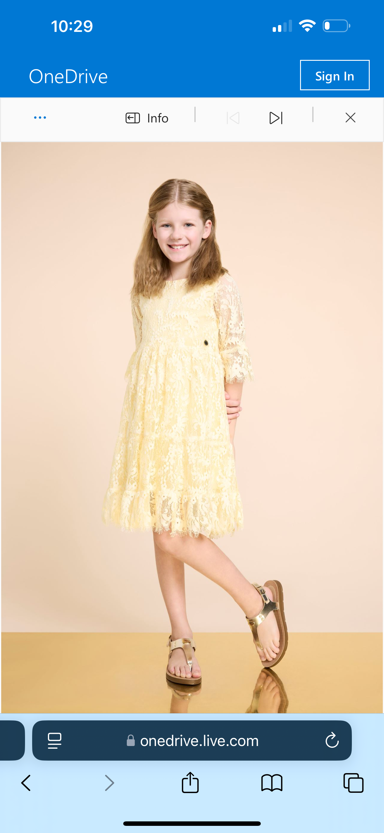 BCBGMAXAZARIA girls yellow lace frilled summer dress