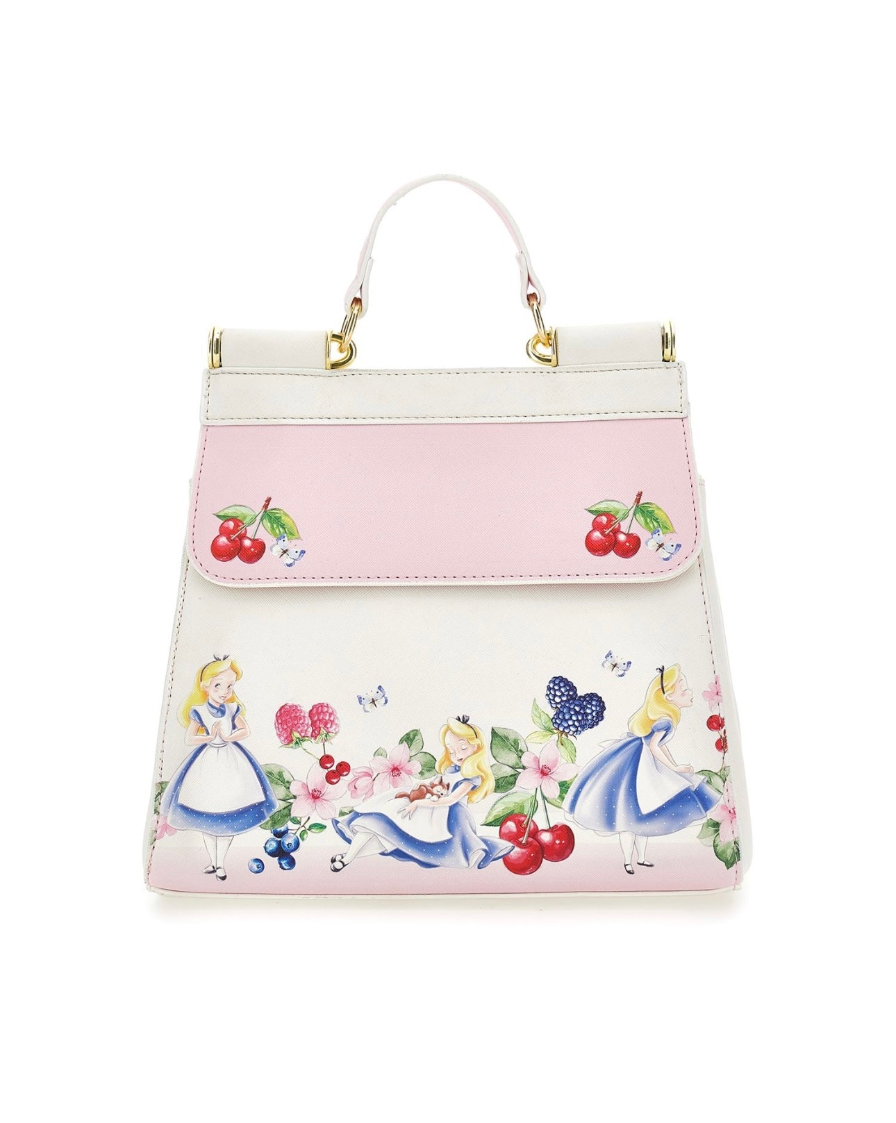 Monnalisa pink Alice in wonderland bag