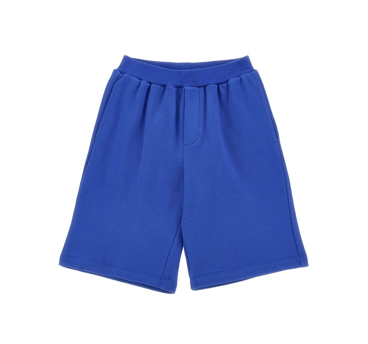 La Martin royal blue logo T-shirt and short set