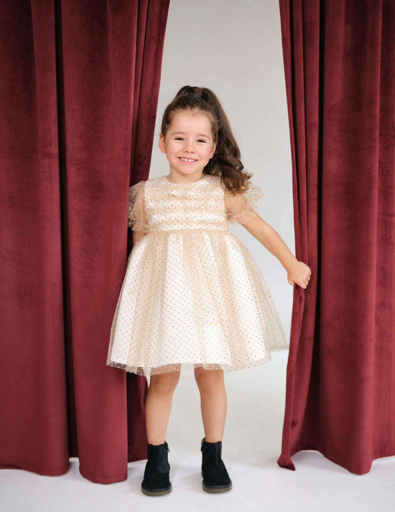 Chic by Deolinda gold sparkle dress