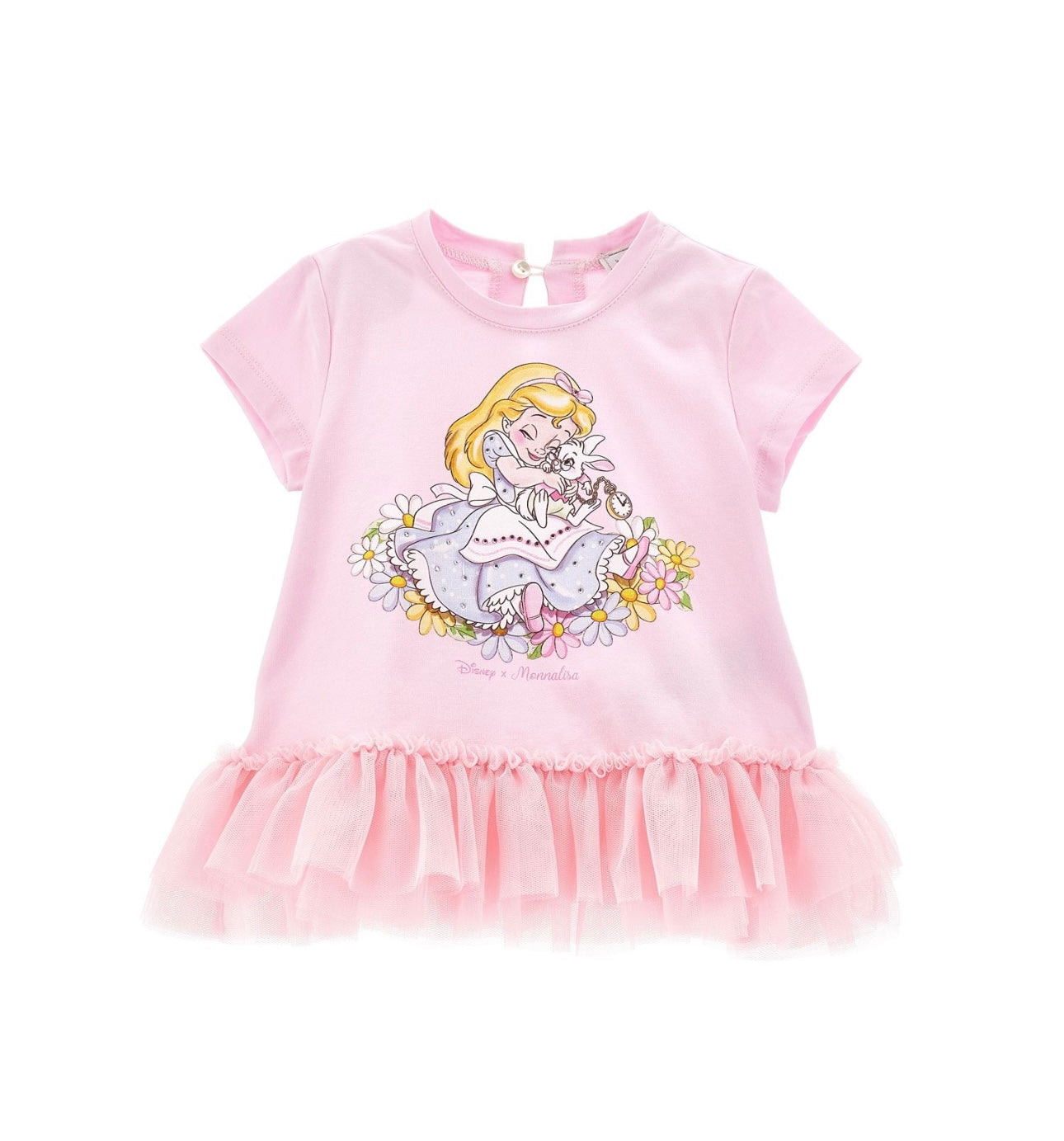 Monnalisa alice in wonderland pink legging set