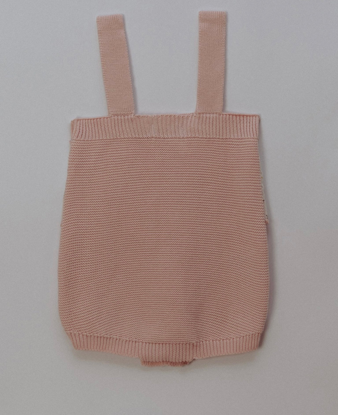Rigola pink knit romper
