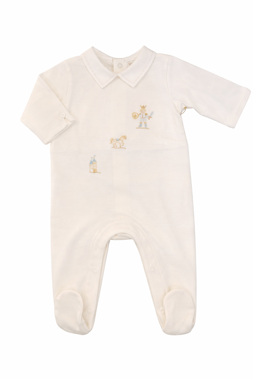 Adriana Mae royal dreams embroidered babygrow