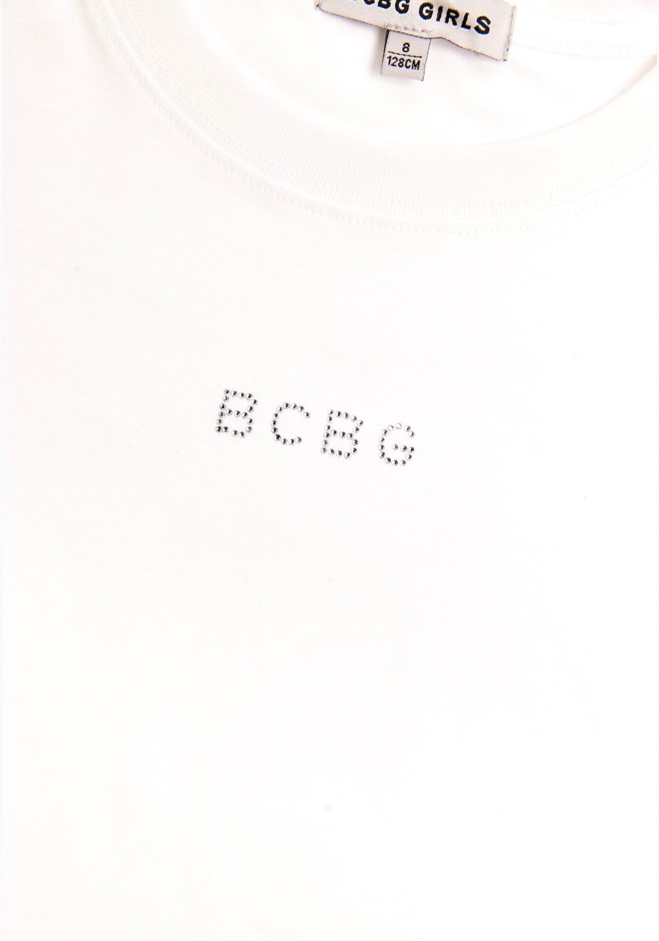 BCBGMAXAZARIA girls white tulle T-shirt