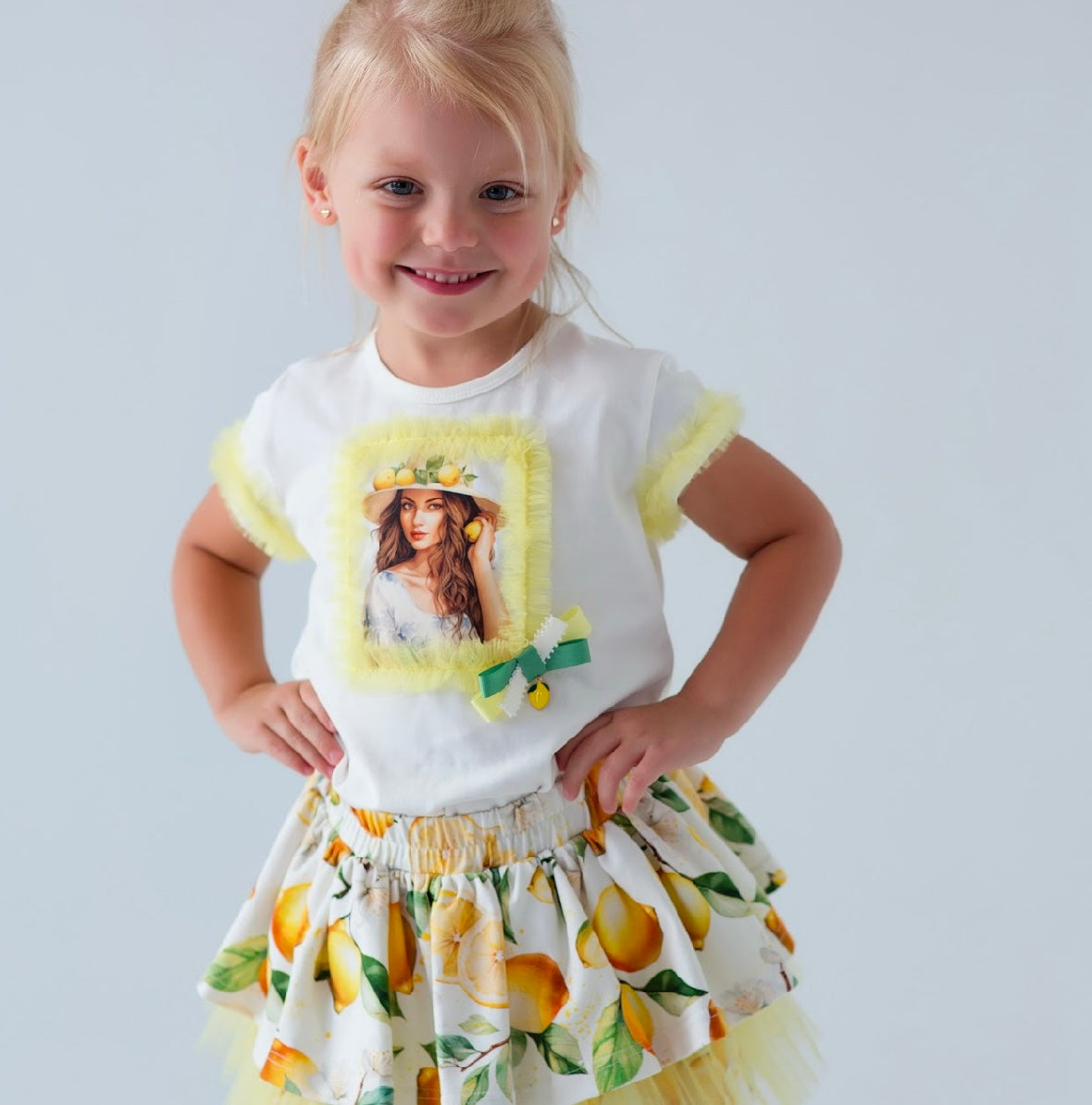 Daga sunny lemons skirt set