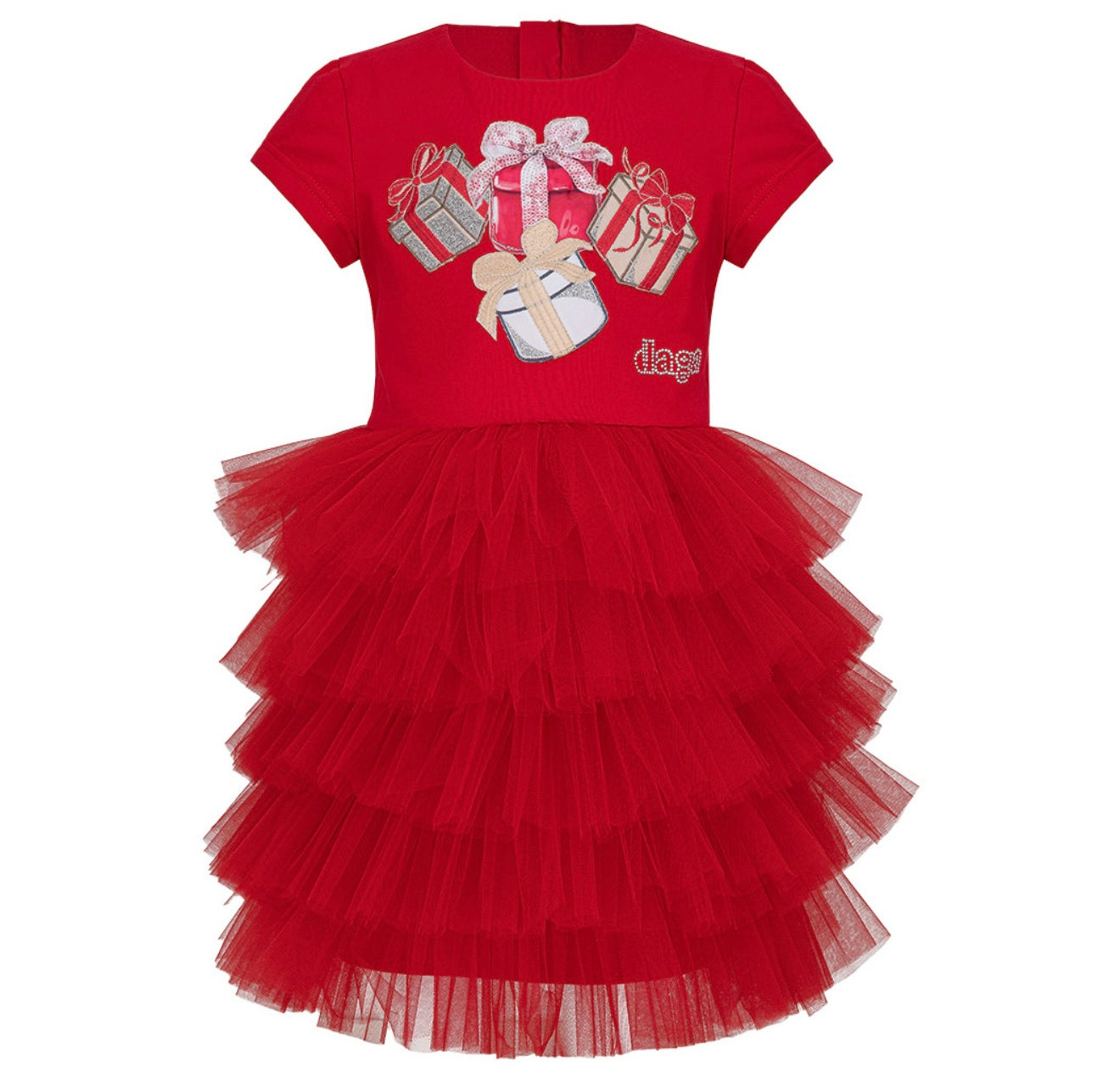 PRE ORDER - Daga magical surprises red tulle dress