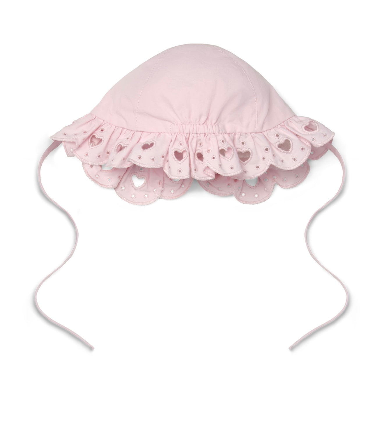 PRE ORDER - Little A ‘Olsen’ Broderie anglaise sunhat