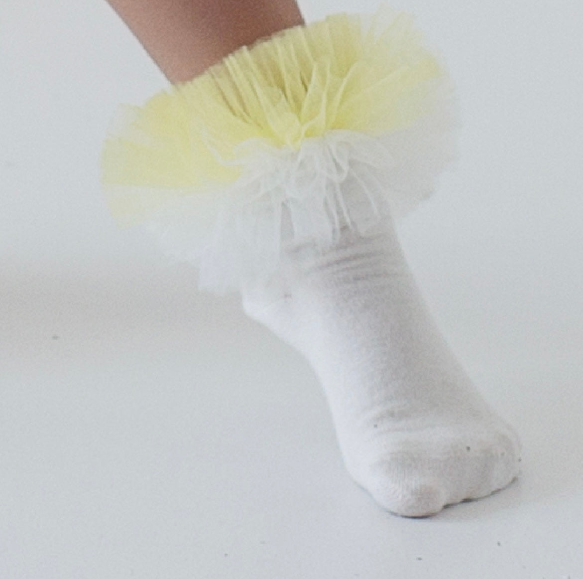 Daga sunny lemons tulle socks