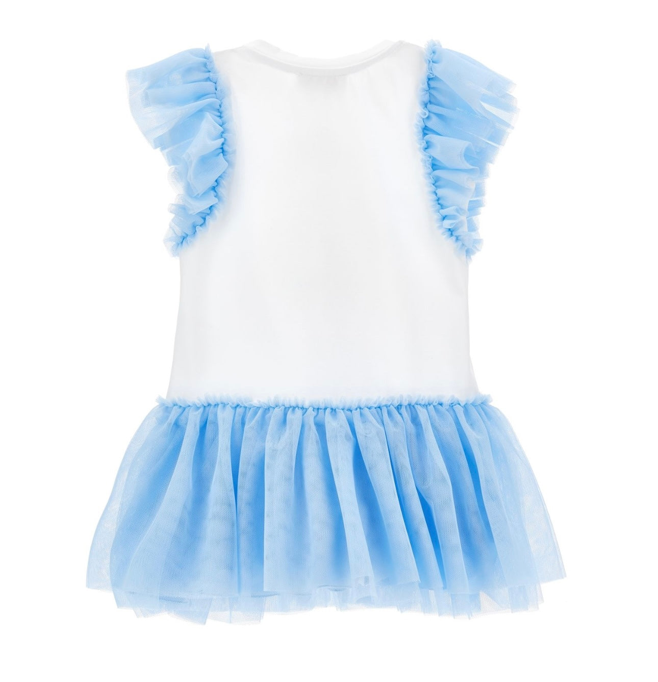 Monnalisa pink tulle Alice in wonderland dress