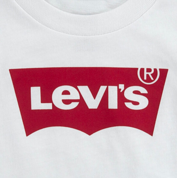 Levi’s white & red cotton T-shirt