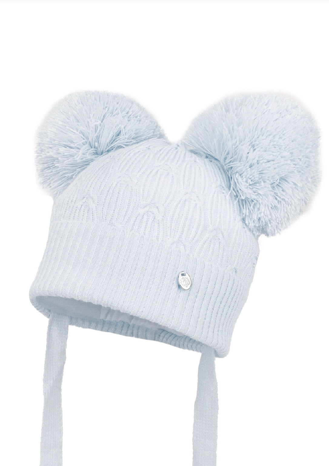 Jamiks blue double Pom Pom hat