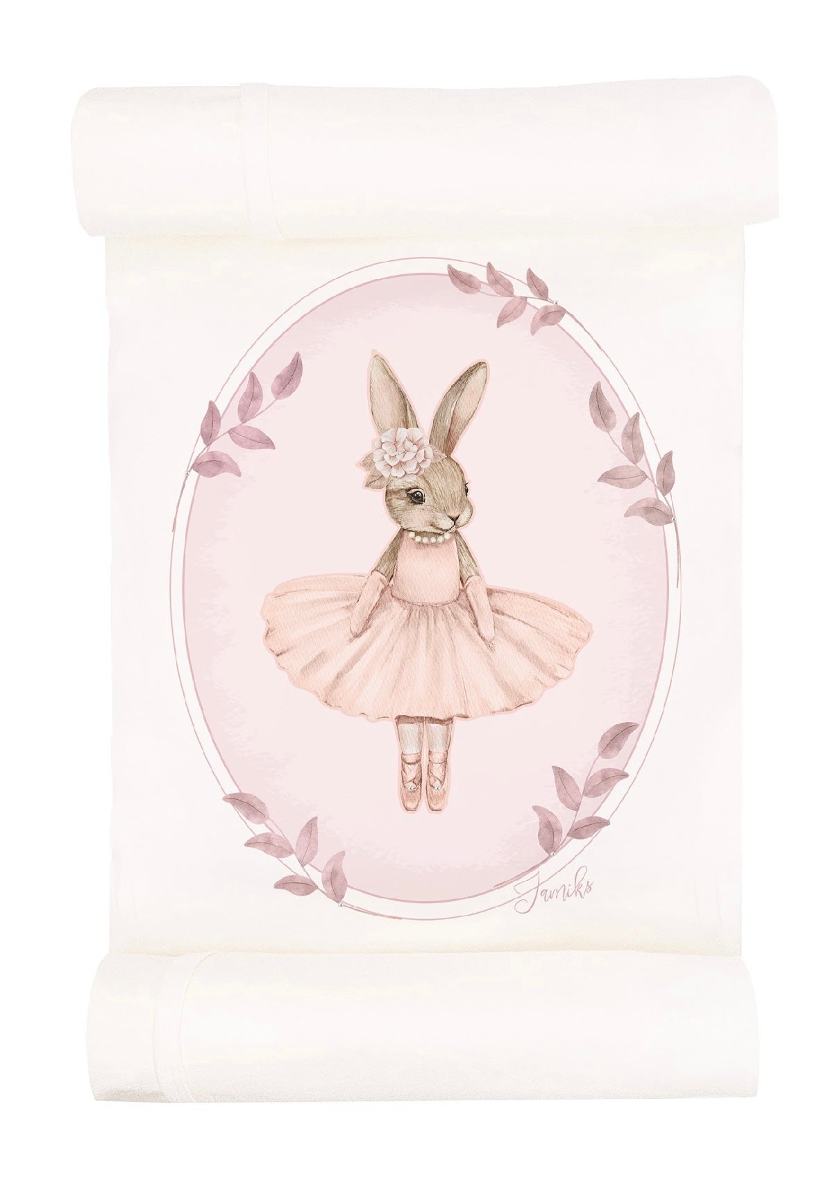 Jamiks baby girls ‘Eugnie’ blanket