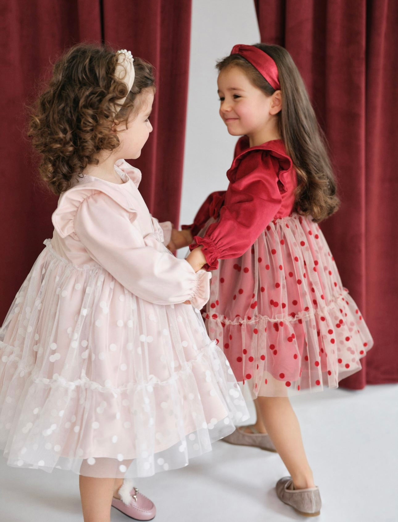 Chic by Deolinda red polka dot dress