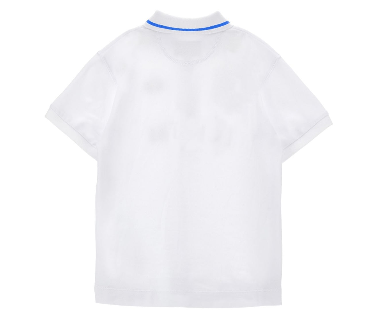 La Martina white & royal blue polo shirt