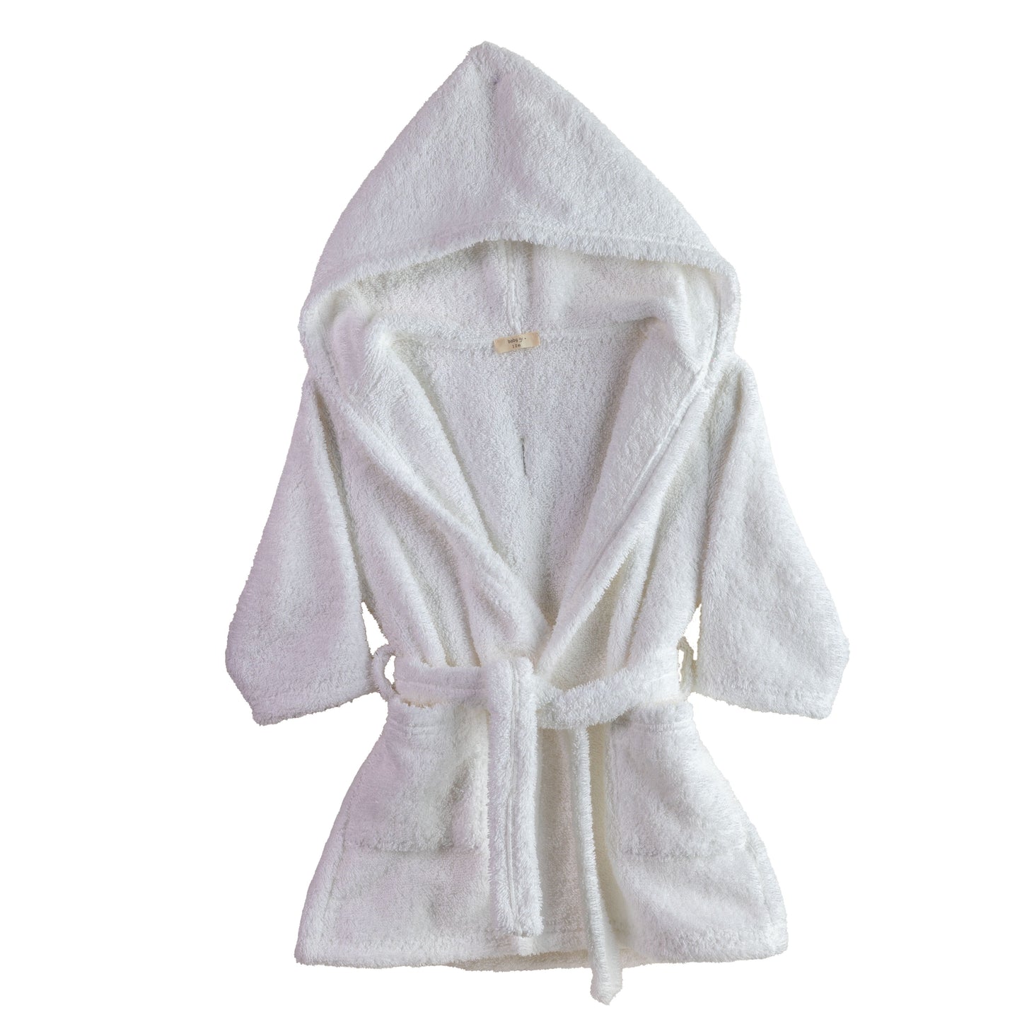 Baby gi angel wing white towelling bathrobe