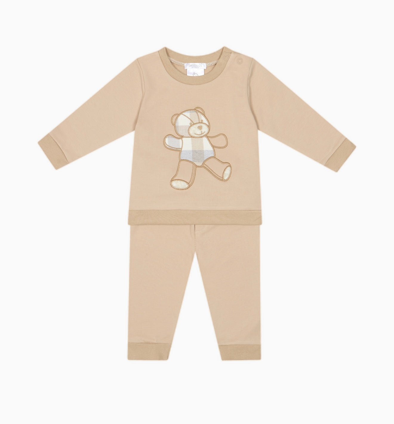 PRE ORDER - Deolinda beige teddy bear tracksuit